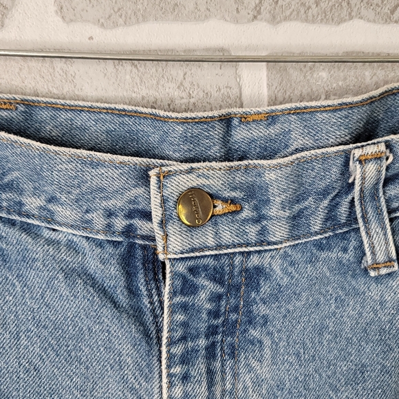 Carhartt Relaxed Fit Light Wash Denim Work Jean Men's Size 38 x 32 - Picture 5 of 14